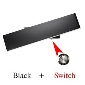 Bedside wall lamp modern led cross lamp (Option: Blackswitch-Neutral light)