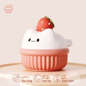 Cupcake Lovely Bedroom Small Night Lamp (Option: Cupcake Pink)
