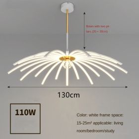 Led Chandelier In Dining Room Bedroom (Option: White B-22heads-Warm light)